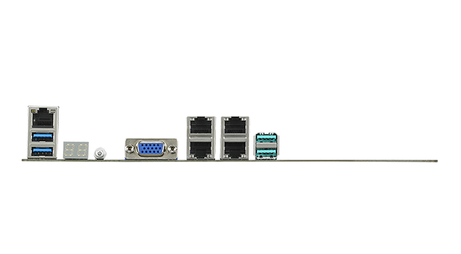 Quad Intel<sup>®</sup> I210AT Gigabit Ethernet